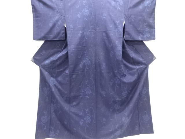 Japanese Kimono / Tsumugi Omeshi Silk